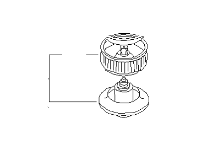 Infiniti J30 Blower Motor - 27220-10Y00