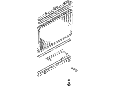 1993 Infiniti J30 Radiator - 21460-10Y00