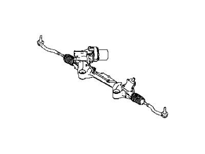 Infiniti 49001-4GB1A Power Steering Gear & Linkage Assembly