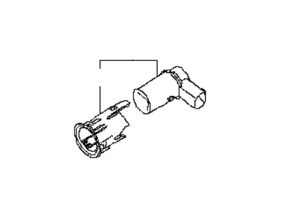 2010 Infiniti QX56 Parking Assist Distance Sensor - 25994-ZQ12B