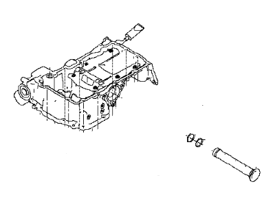 Infiniti 11110-5CA3B Oil Pan Assembly