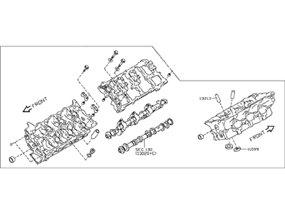 Infiniti Cylinder Head - 11090-EY02D