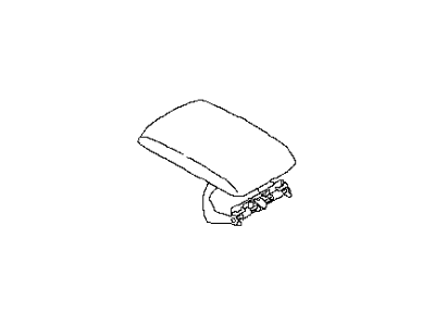 Infiniti Q70L Armrest - 96920-1MA2B