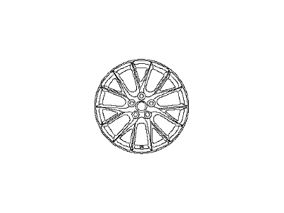 2015 Infiniti Q60 Spare Wheel - D0C00-1A35A