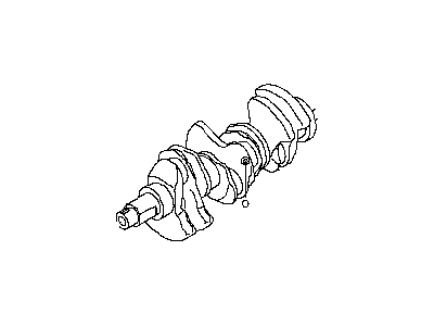 Infiniti 12200-JK00A CRANKSHAFT Assembly