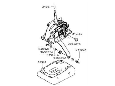 Infiniti 34901-1MA0C