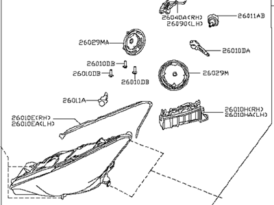 Infiniti 26060-5DC2C