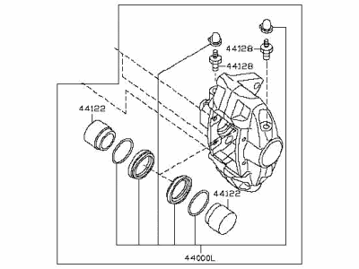 Infiniti 44001-JL00A