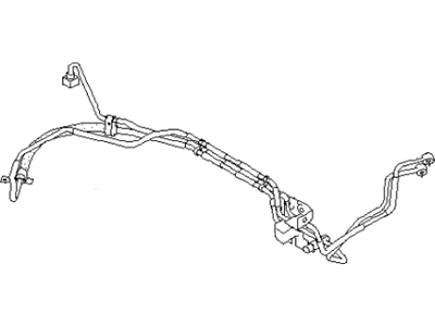 Infiniti 49726-60U01 Power Steering Return Hose Assembly