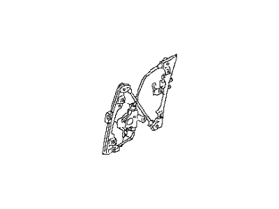 Infiniti Q40 Window Regulator - 80720-JK00A
