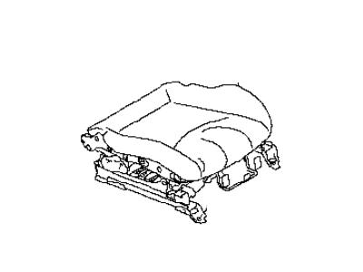 Infiniti 87300-JJ72C Cushion & Adjuster Assy-Front,RH