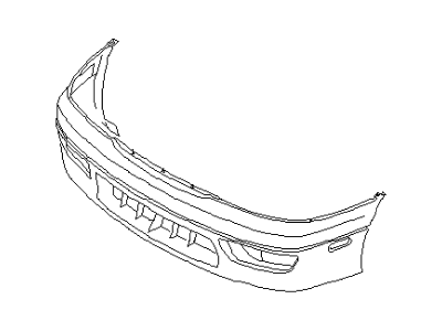 Infiniti 62022-7J125 Front Bumper Fascia Kit