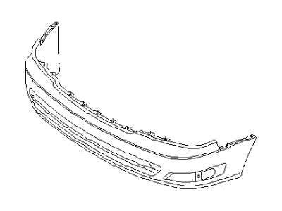 1999 Infiniti I30 Bumper - 62022-42U25