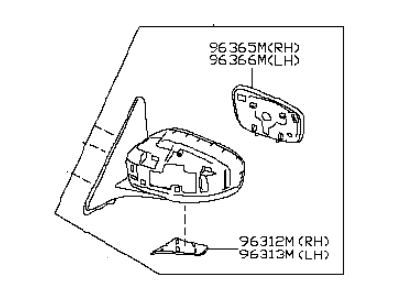 Infiniti 96301-1NJ0A