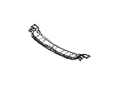 Infiniti 62290-1LA0A RETAINER-Front BUMPR Upper