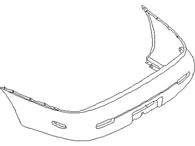 Infiniti 85022-10Y25 Rear Bumper Fascia Kit