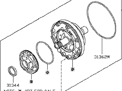 Infiniti 31340-95X01