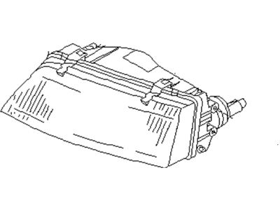 1996 Infiniti I30 Headlight - 26025-53U00