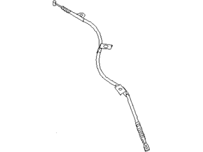 1993 Infiniti G20 Parking Brake Cable - 36531-63J00