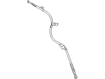 Infiniti G20 Parking Brake Cable - 36531-63J00