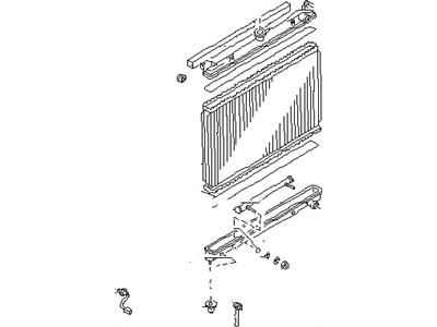 1990 Infiniti M30 Radiator - 21460-F6600