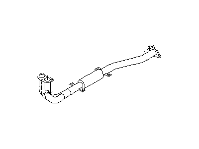 1996 Infiniti G20 Exhaust Pipe - 20020-0J200