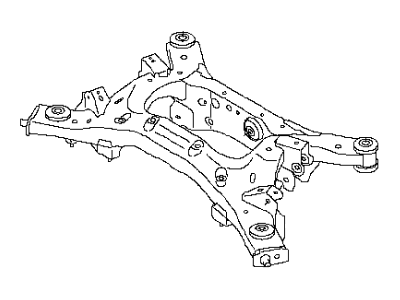 Infiniti 55400-1CB0E Member Complete - Rear Suspension