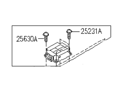 1997 Infiniti J30 Air Bag Sensor - B8556-19Y00