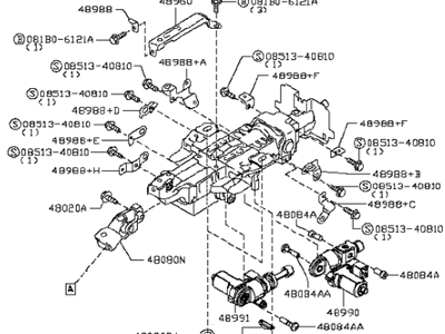 Infiniti Steering Column - 48810-1MA6D