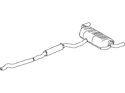 Infiniti Exhaust Pipe - 20100-5NA4A