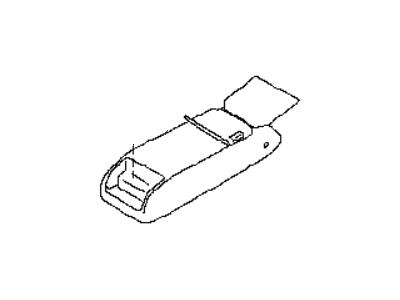 Infiniti 88700-1NF0A Rear Seat Armrest Assembly