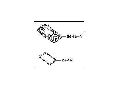 Infiniti QX60 Dome Light - 26460-ZX00A