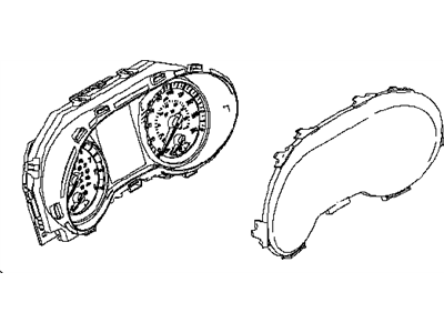 Infiniti Instrument Cluster - 24810-5CA0A