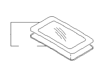 Infiniti 91210-CR015 Lid Assy-Sunroof,Slide