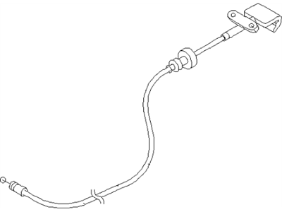 Infiniti 65620-60U10 Hood Lock Control Cable Assembly