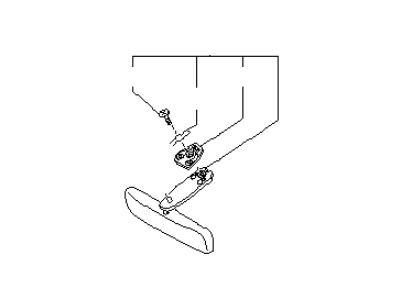 Infiniti 96321-60U03 Mirror Assy-Inside