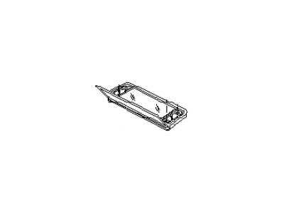 Infiniti 96406-60U02 Mirror Assy-Vanity,RH