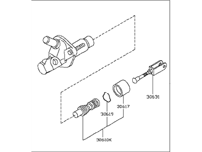 Infiniti G25 Clutch Master Repair Kit - 30610-JK00C