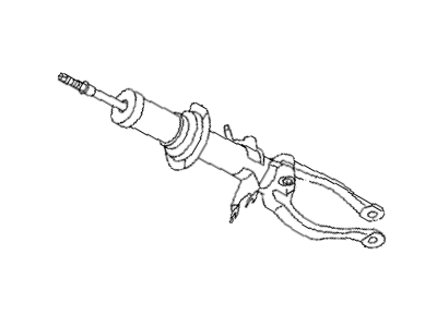 2015 Infiniti QX70 Shock Absorber - E6110-1CB0C