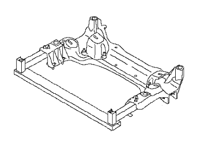 Infiniti 54401-1CC0B Member Complete-Front Suspension