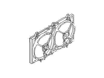 Infiniti 21483-53J00 SHROUD Assembly