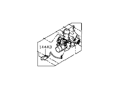 Infiniti Q60 Turbocharger - 14411-5CA0D