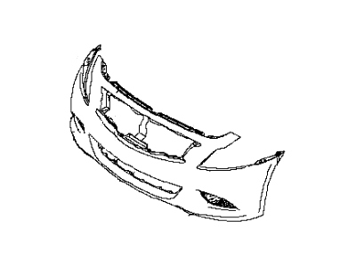 Infiniti 62022-1NF0H Front Bumper Cover