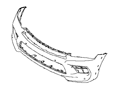Infiniti QX80 Bumper - 62022-3ZD2H