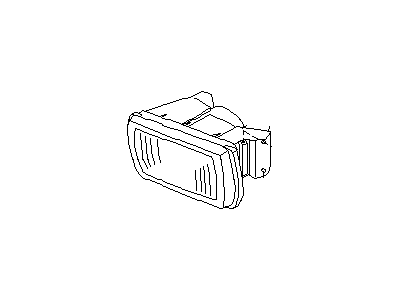 Infiniti Fog Light Lens - 26159-CR900