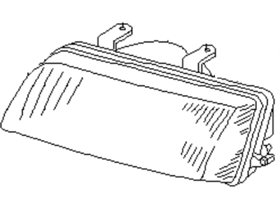 Infiniti 26015-7J100 Head Lamp Unit