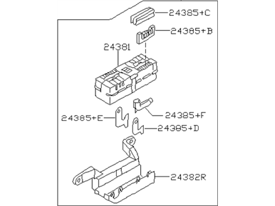 Infiniti 24380-31U00