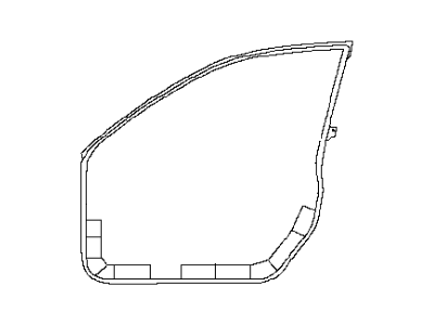 2006 Infiniti M35 Door Seal - 80831-EG000