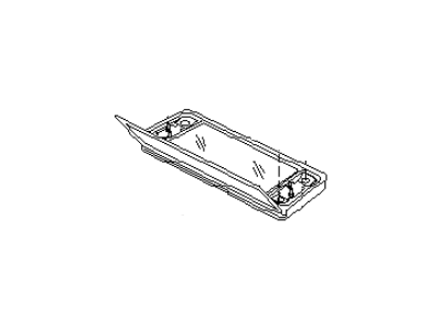 Infiniti 96406-F6682 Mirror Assy-Vanity,RH