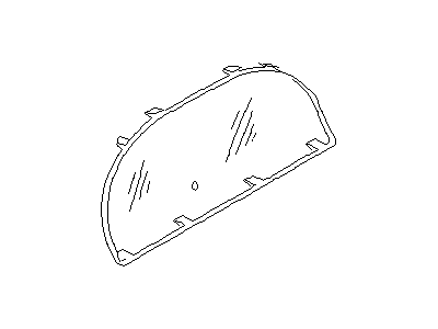 Infiniti 24813-1LA1A Cover - Front Meter